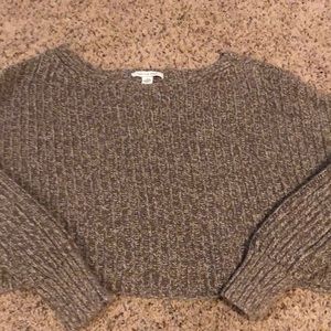 Super cropped knit sweater. Size small from AMERICAN EAGLE